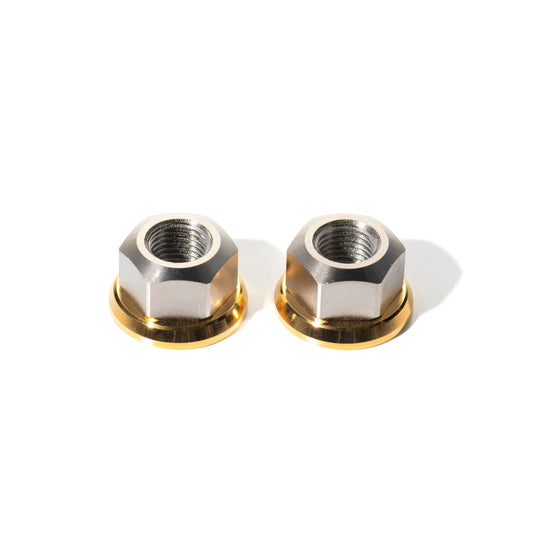 ELITE HUB NUT Silver/Gold