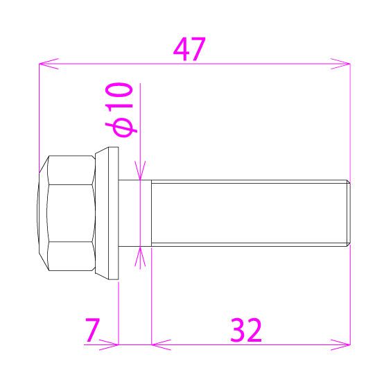 15M10Bolt Black/Black