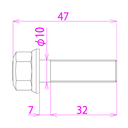 15M10Bolt Black/Black